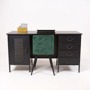 Industrieel bureau met lades: stijlvol én praktisch werken