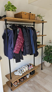 Kapstokpaneel hout: warmte en functionaliteit in je hal