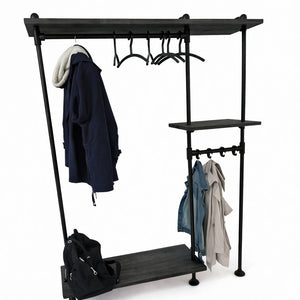 Kapstok met kast: ruimtebesparend en stijlvol in je interieur