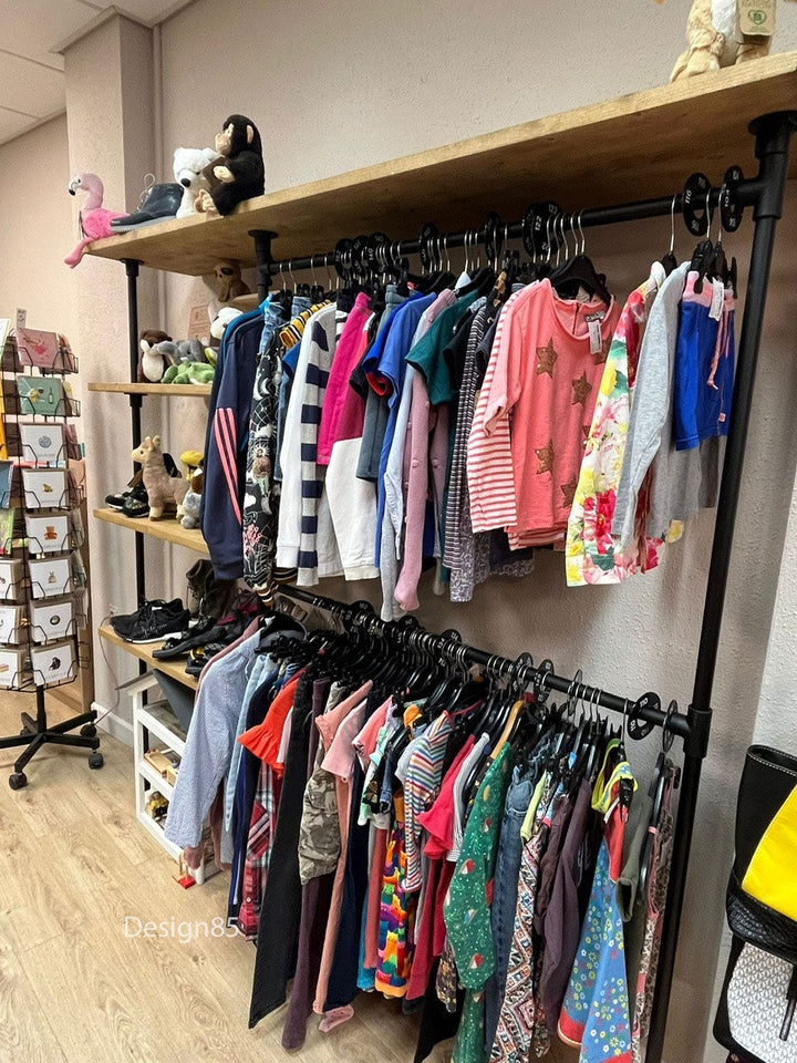 Stoere kledingrekken voor in de winkel