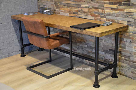 Steigerhout bureau: robuust, stoer en vol karakter