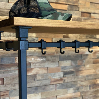 Kapstok metaal zwart van design85