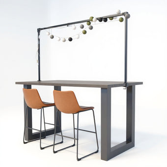 Industriële Tafelklem Zwart