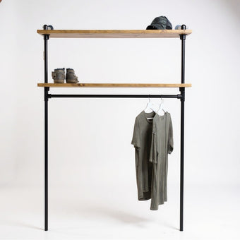 Industriële Kledingkast Zwart