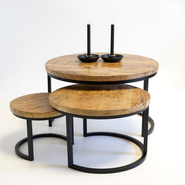 Salontafel Industrieel Rond