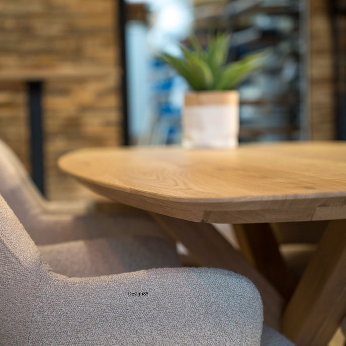 Eettafel deens ovaal Nordic