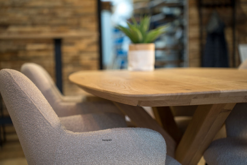 Eettafel deens ovaal Nordic