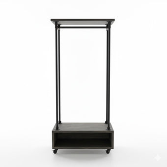 Houten Kledingrek Comfort