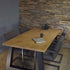 Industriële Eiken Eettafel Bos