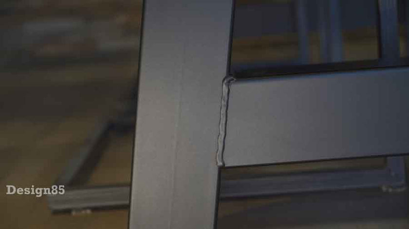 Industriële Eiken Eettafel Bos