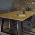 Industriële Eiken Eettafel Bos