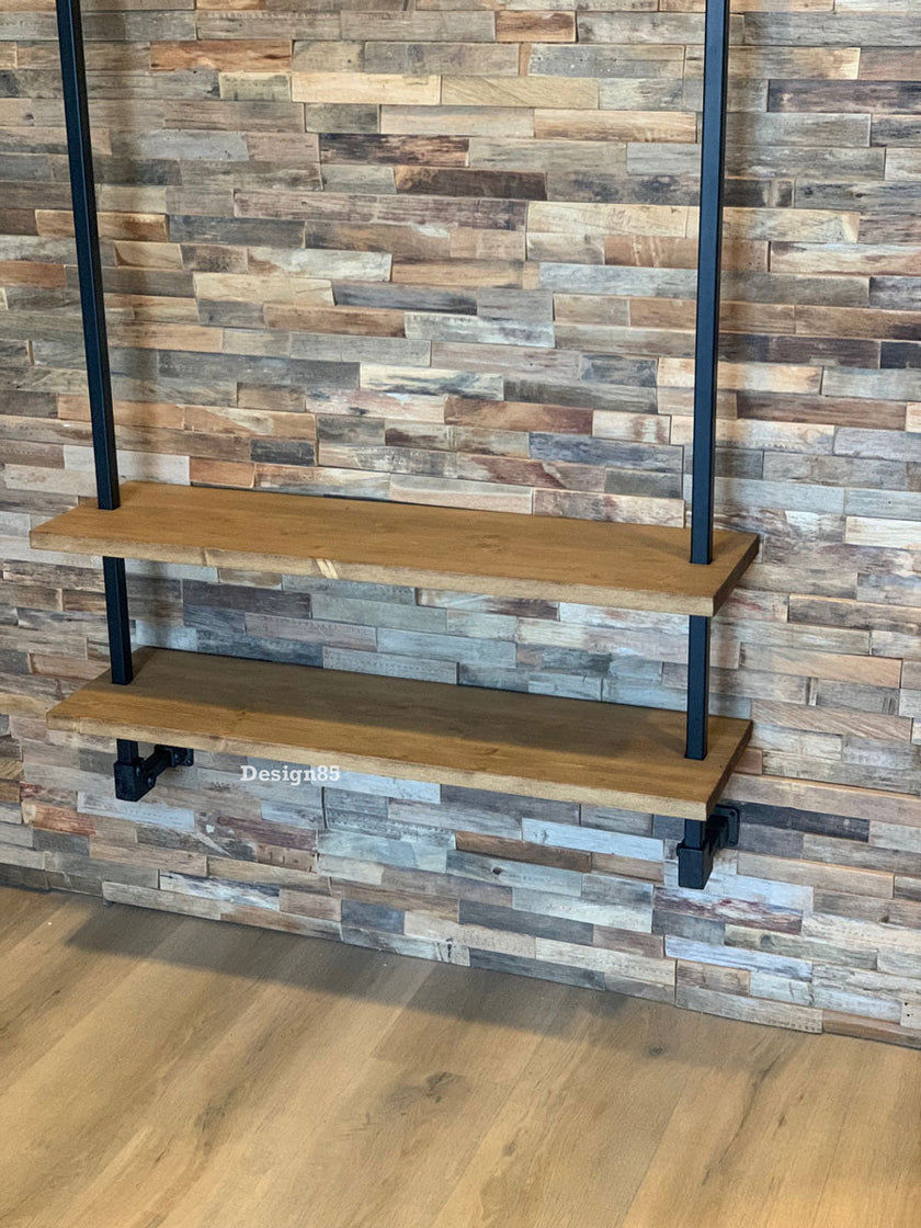 Kapstok Zwart Metaal Zweef