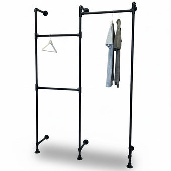 Kledingrek Muur Dubbel