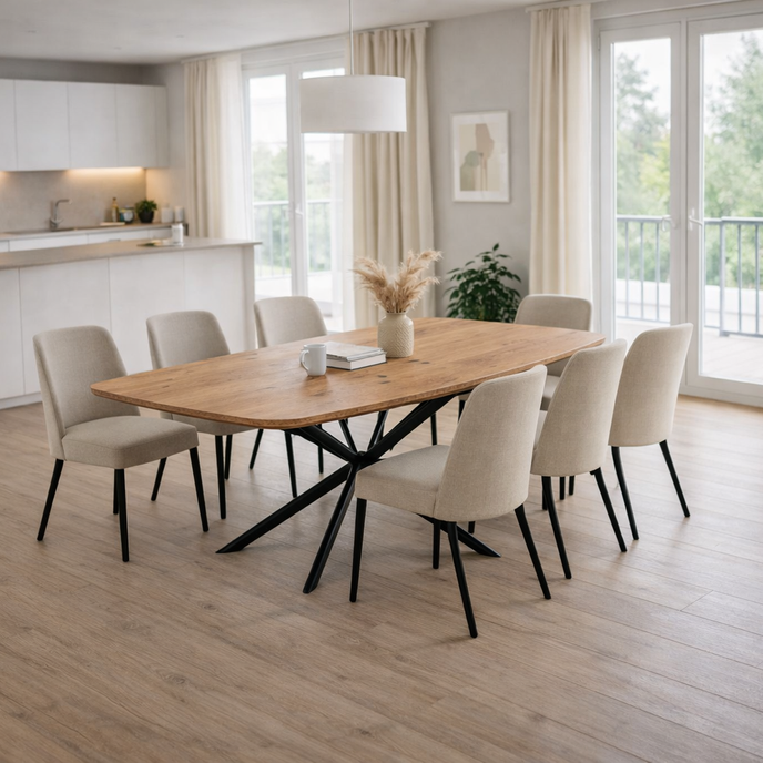 Eettafel deens ovaal Edge