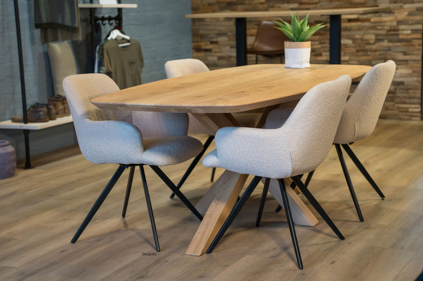 Eettafel deens ovaal Nordic