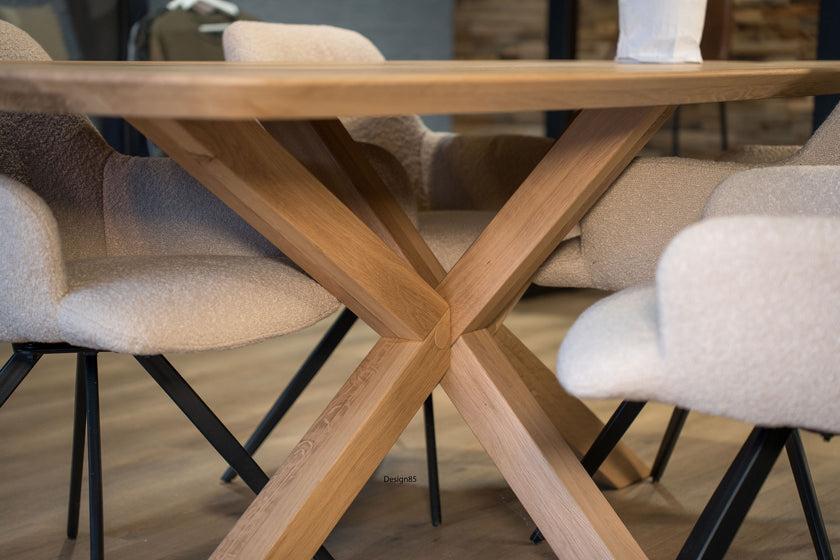 Eettafel deens ovaal Nordic