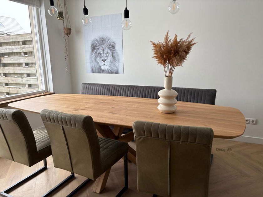 Eettafel deens ovaal Nordic