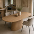 eettafel deens ovaal pivot in een keuken met 3 stoelen