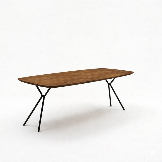 Eettafel deens ovaal Steel