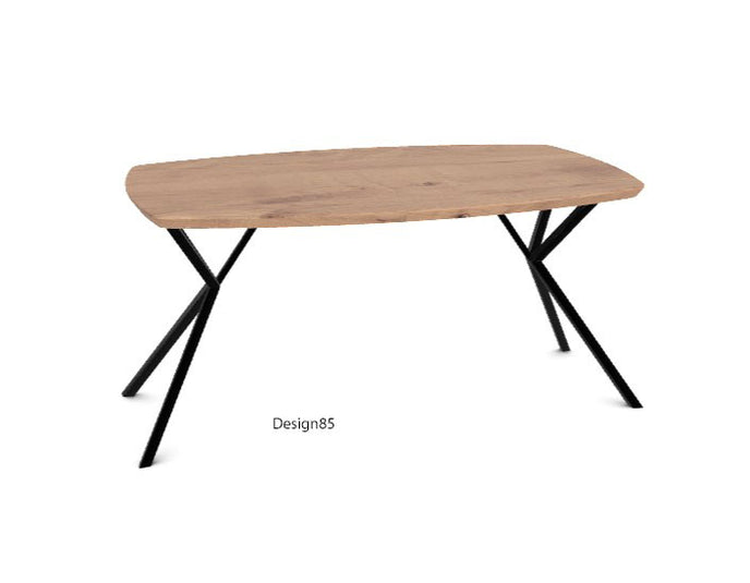 Eettafel deens ovaal Steel