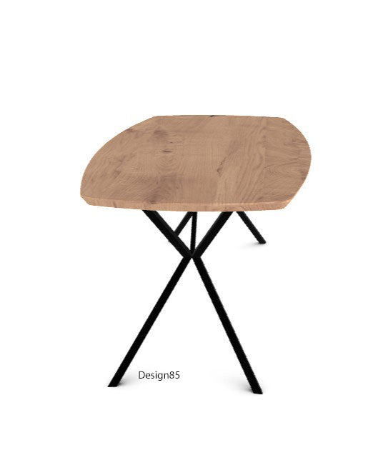 Eettafel deens ovaal Steel