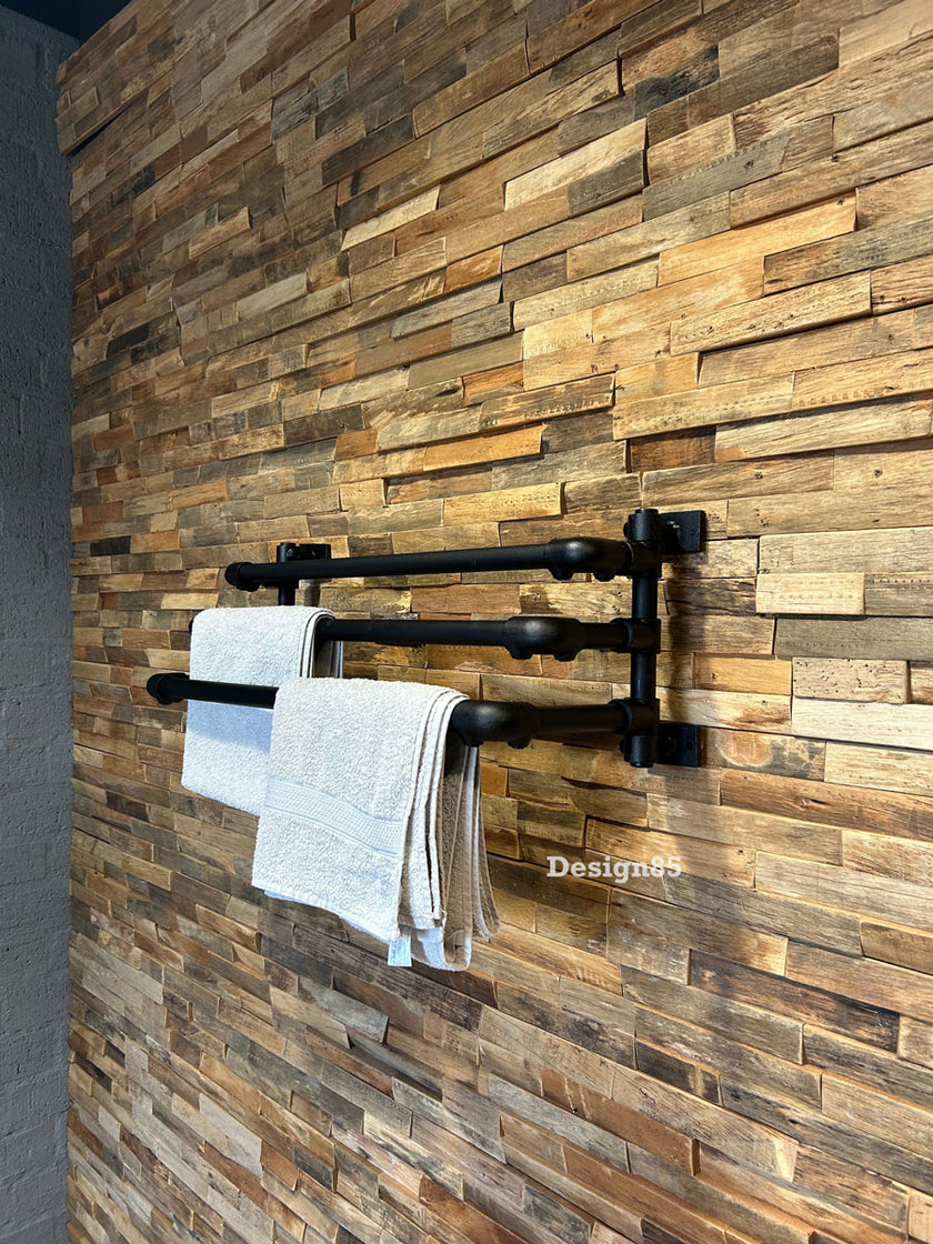 Handdoekenrek Industrieel Stijlvol