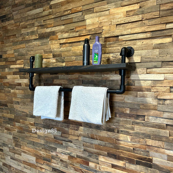 Handdoekenrek Industrieel Staal