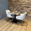 Horeca tafel met een blad van oud steigerhout