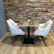Horeca tafel met een blad van oud steigerhout