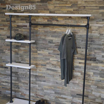 Houten Kledingrek Chic