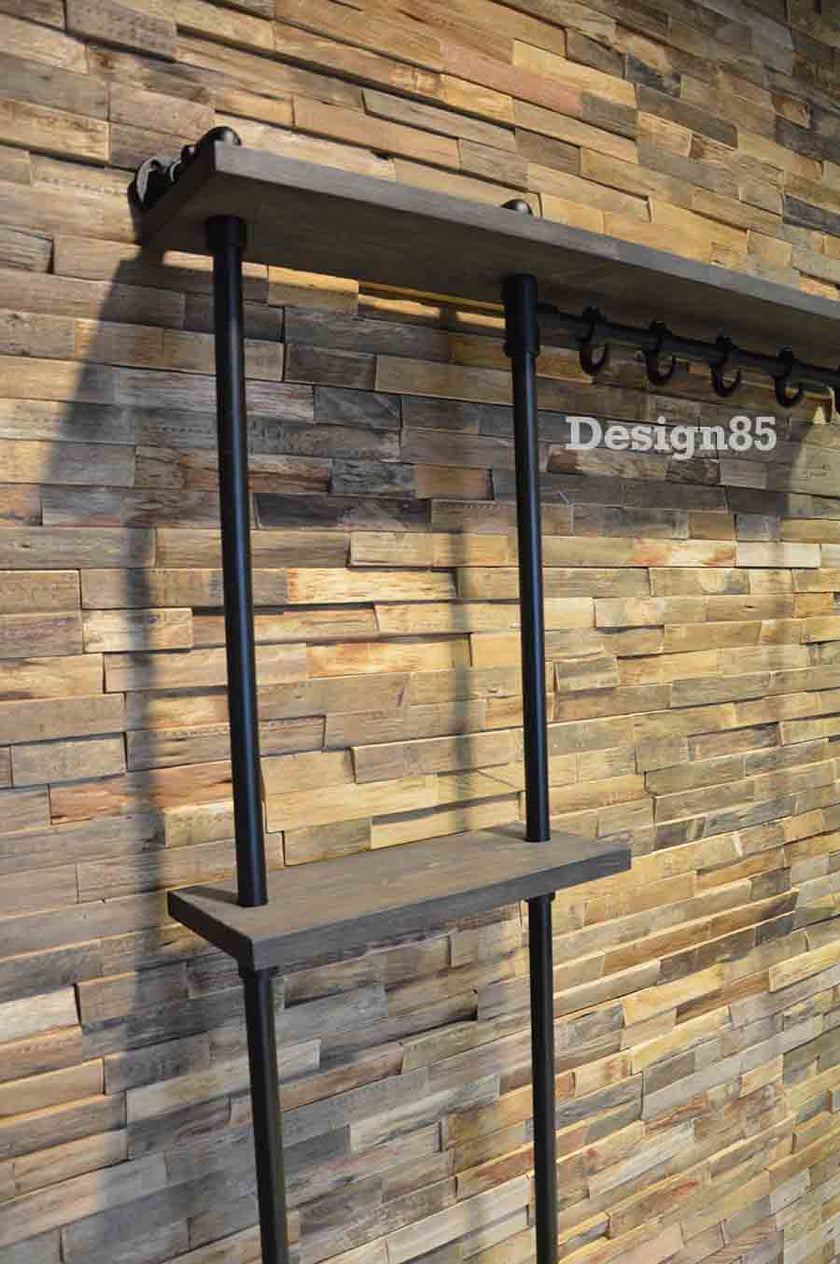 Houten Kledingrek Dapper