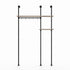 Houten kledingrek Dapper