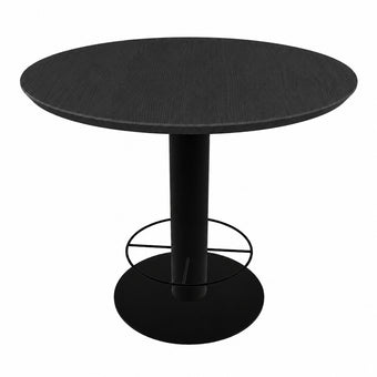 industriele bartafel loft in de kleur black