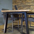 Industriële Eiken Eettafel Continentaal