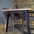 Industriële Eiken Eettafel Continentaal