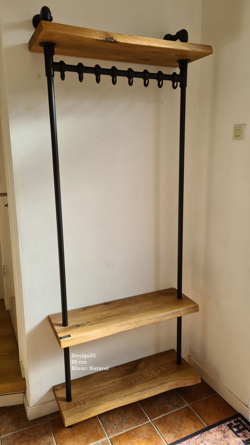 Industriële Kapstok Boomstam