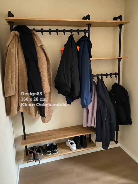 Industriële Kapstok Stralend