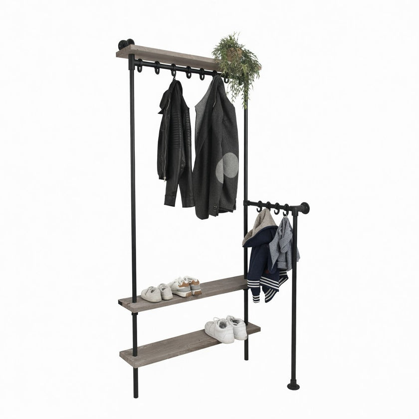 Industriële kapstok Zonnig