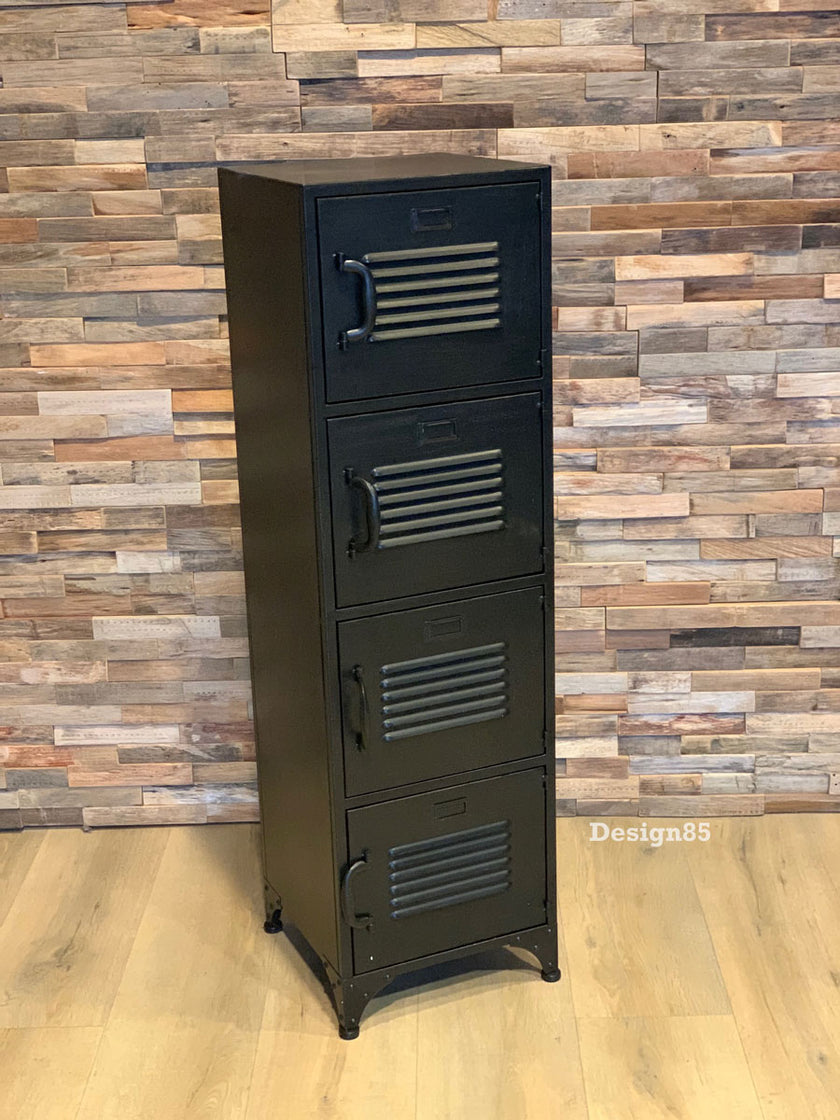 Industriële Kast Locker Zwart