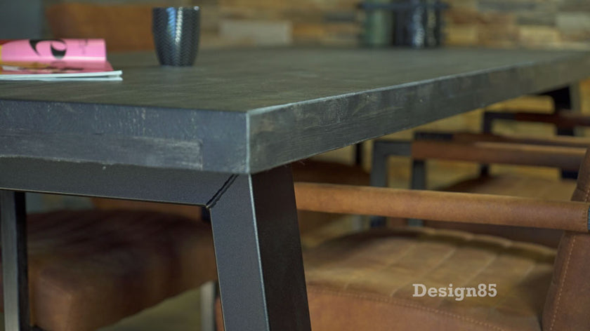Industriële Steigerhout Eettafel Evenaar