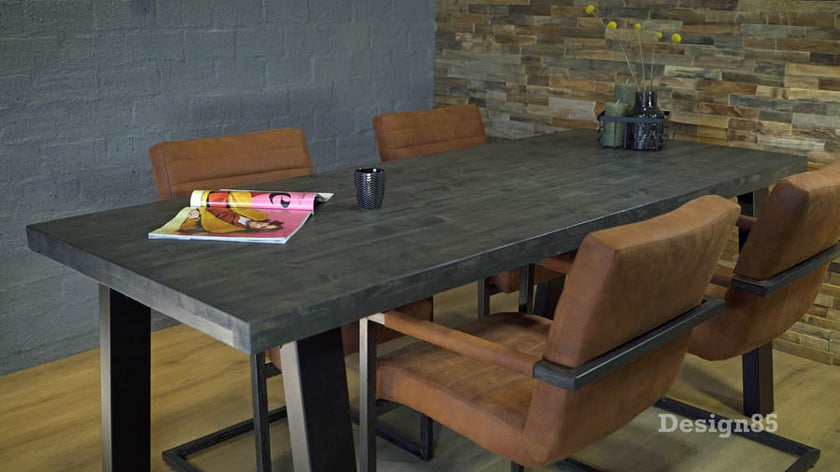 Industriële Steigerhout Eettafel Evenaar