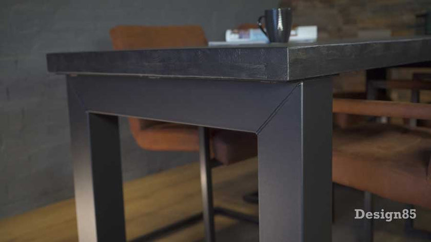 Industriële Steigerhout Eettafel Orkaan
