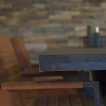 Industriële Steigerhout Eettafel Zee