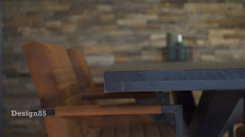 Industriële Steigerhout Eettafel Zee