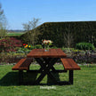 Industriële tuintafel Picknick