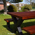 Industriële tuintafel Picknick