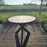 Industriele tuintafel Rond