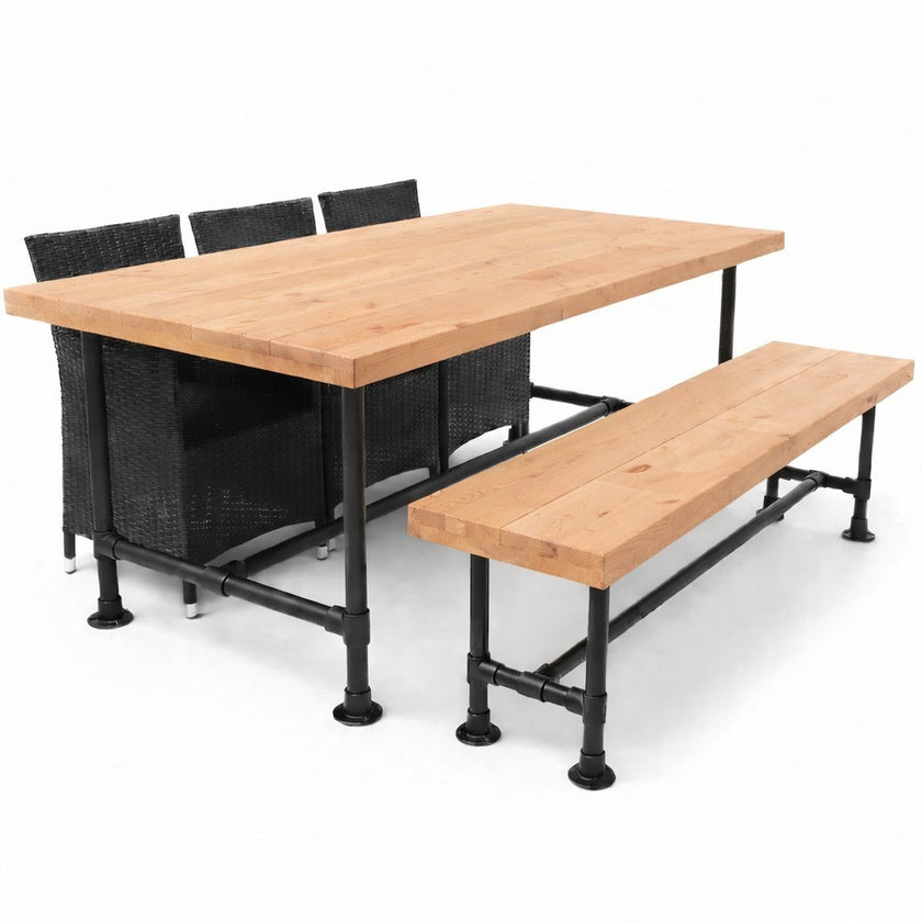 Industriële tuintafel Terras