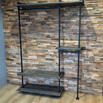 Kapstok Zwart Metaal Design