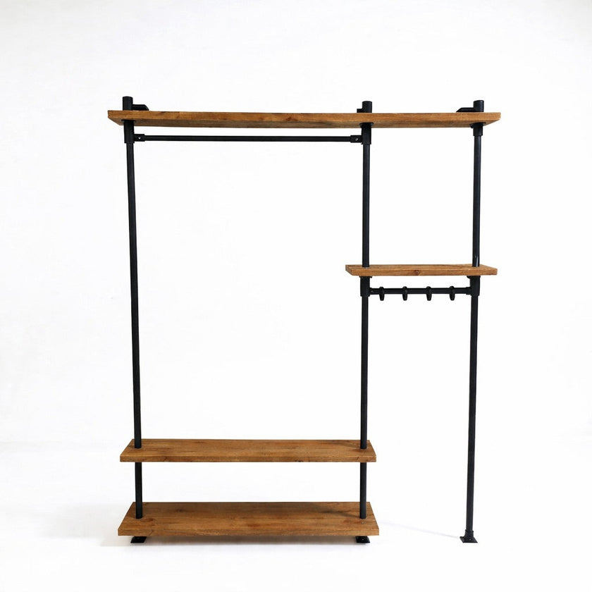 Kapstok zwart metaal Design